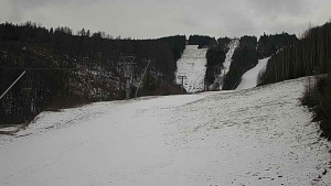 Ski areál SEVERKA v Dolní Lomné - Sjezdovka SEVERKA - 30.3.2023 v 07:00