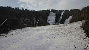Ski areál SEVERKA v Dolní Lomné - Sjezdovka SEVERKA - 30.3.2023 v 08:00