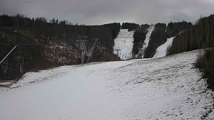Ski areál SEVERKA v Dolní Lomné - Sjezdovka SEVERKA - 30.3.2023 v 09:00