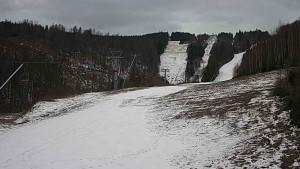 Ski areál SEVERKA v Dolní Lomné - Sjezdovka SEVERKA - 30.3.2023 v 11:00