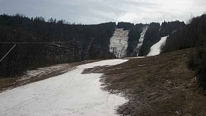 Ski areál SEVERKA v Dolní Lomné - Sjezdovka SEVERKA - 30.3.2023 v 13:00
