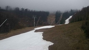 Ski areál SEVERKA v Dolní Lomné - Sjezdovka SEVERKA - 30.3.2023 v 19:00
