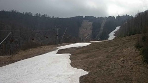 Ski areál SEVERKA v Dolní Lomné - Sjezdovka SEVERKA - 31.3.2023 v 12:00