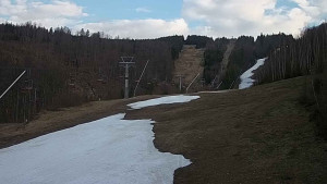 Ski areál SEVERKA v Dolní Lomné - Sjezdovka SEVERKA - 31.3.2023 v 18:00