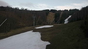 Ski areál SEVERKA v Dolní Lomné - Sjezdovka SEVERKA - 1.4.2023 v 19:00