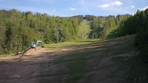 Ski areál SEVERKA v Dolní Lomné - Sjezdovka SEVERKA - 1.6.2023 v 17:00