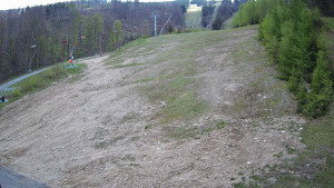 Ski areál SEVERKA v Dolní Lomné - Sjezdovka SEVERKA - 27.4.2024 v 13:00