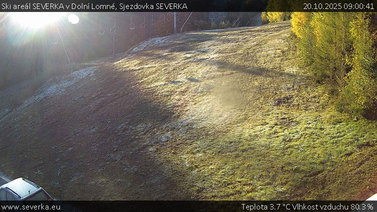 Ski areál SEVERKA v Dolní Lomné - Sjezdovka SEVERKA - 20.10.2025 v 09:00 Ski areál SEVERKA v Dolní Lomné - Sjezdovka SEVERKA - 20.10.2025 v 09:00