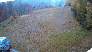 Ski areál SEVERKA v Dolní Lomné - Sjezdovka SEVERKA - 29.10.2025 v 06:50 Ski areál SEVERKA v Dolní Lomné - Sjezdovka SEVERKA - 29.10.2025 v 06:50
