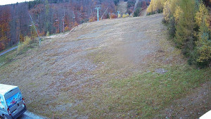 Ski areál SEVERKA v Dolní Lomné - Sjezdovka SEVERKA - 29.10.2025 v 08:05 Ski areál SEVERKA v Dolní Lomné - Sjezdovka SEVERKA - 29.10.2025 v 08:05