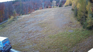 Ski areál SEVERKA v Dolní Lomné - Sjezdovka SEVERKA - 29.10.2025 v 08:25 Ski areál SEVERKA v Dolní Lomné - Sjezdovka SEVERKA - 29.10.2025 v 08:25