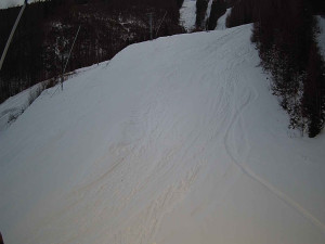 Ski areál SEVERKA v Dolní Lomné - Sjezdovka SEVERKA - 3.1.2026 v 16:20 Ski areál SEVERKA v Dolní Lomné - Sjezdovka SEVERKA - 3.1.2026 v 16:20