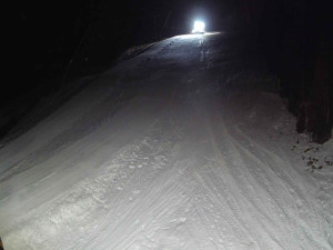 Ski areál SEVERKA v Dolní Lomné - Sjezdovka SEVERKA - 11.2.2026 v 01:25 Ski areál SEVERKA v Dolní Lomné - Sjezdovka SEVERKA - 11.2.2026 v 01:25