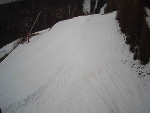 Ski areál SEVERKA v Dolní Lomné - Sjezdovka SEVERKA - 11.2.2026 v 08:05 Ski areál SEVERKA v Dolní Lomné - Sjezdovka SEVERKA - 11.2.2026 v 08:05