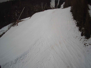 Ski areál SEVERKA v Dolní Lomné - Sjezdovka SEVERKA - 11.2.2026 v 08:45 Ski areál SEVERKA v Dolní Lomné - Sjezdovka SEVERKA - 11.2.2026 v 08:45