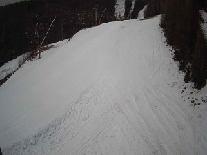 Ski areál SEVERKA v Dolní Lomné - Sjezdovka SEVERKA - 11.2.2026 v 09:05 Ski areál SEVERKA v Dolní Lomné - Sjezdovka SEVERKA - 11.2.2026 v 09:05