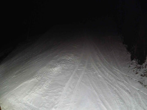 Ski areál SEVERKA v Dolní Lomné - Sjezdovka SEVERKA - 25.2.2026 v 04:05 Ski areál SEVERKA v Dolní Lomné - Sjezdovka SEVERKA - 25.2.2026 v 04:05