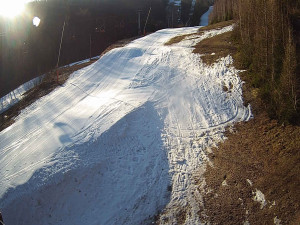 Ski areál SEVERKA v Dolní Lomné - Sjezdovka SEVERKA - 5.3.2026 v 08:00 Ski areál SEVERKA v Dolní Lomné - Sjezdovka SEVERKA - 5.3.2026 v 08:00