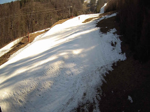 Ski areál SEVERKA v Dolní Lomné - Sjezdovka SEVERKA - 5.3.2026 v 13:50 Ski areál SEVERKA v Dolní Lomné - Sjezdovka SEVERKA - 5.3.2026 v 13:50