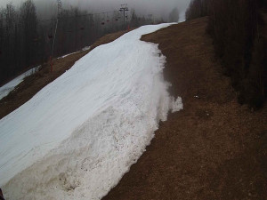 Ski areál SEVERKA v Dolní Lomné - Sjezdovka SEVERKA - 16.3.2026 v 05:40 Ski areál SEVERKA v Dolní Lomné - Sjezdovka SEVERKA - 16.3.2026 v 05:40