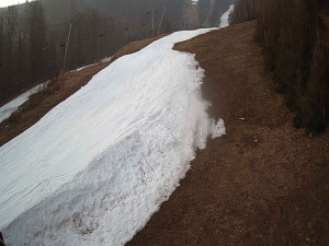 Ski areál SEVERKA v Dolní Lomné - Sjezdovka SEVERKA - 16.3.2026 v 05:50 Ski areál SEVERKA v Dolní Lomné - Sjezdovka SEVERKA - 16.3.2026 v 05:50