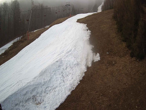 Ski areál SEVERKA v Dolní Lomné - Sjezdovka SEVERKA - 16.3.2026 v 06:50 Ski areál SEVERKA v Dolní Lomné - Sjezdovka SEVERKA - 16.3.2026 v 06:50