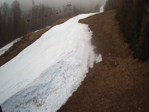 Ski areál SEVERKA v Dolní Lomné - Sjezdovka SEVERKA - 16.3.2026 v 07:10 Ski areál SEVERKA v Dolní Lomné - Sjezdovka SEVERKA - 16.3.2026 v 07:10