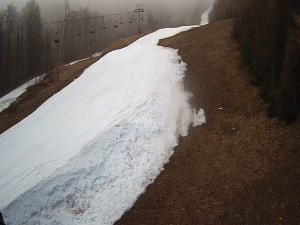 Ski areál SEVERKA v Dolní Lomné - Sjezdovka SEVERKA - 16.3.2026 v 07:15 Ski areál SEVERKA v Dolní Lomné - Sjezdovka SEVERKA - 16.3.2026 v 07:15