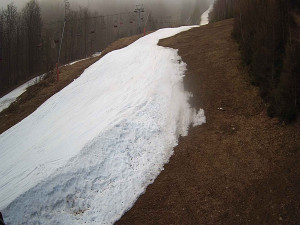 Ski areál SEVERKA v Dolní Lomné - Sjezdovka SEVERKA - 16.3.2026 v 07:20 Ski areál SEVERKA v Dolní Lomné - Sjezdovka SEVERKA - 16.3.2026 v 07:20