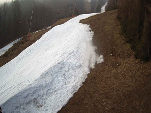 Ski areál SEVERKA v Dolní Lomné - Sjezdovka SEVERKA - 16.3.2026 v 07:35 Ski areál SEVERKA v Dolní Lomné - Sjezdovka SEVERKA - 16.3.2026 v 07:35