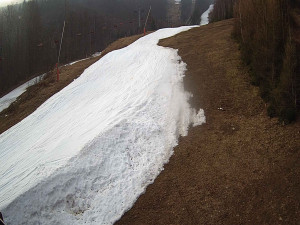 Ski areál SEVERKA v Dolní Lomné - Sjezdovka SEVERKA - 16.3.2026 v 07:40 Ski areál SEVERKA v Dolní Lomné - Sjezdovka SEVERKA - 16.3.2026 v 07:40