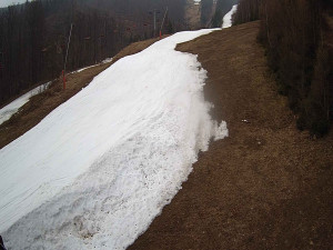 Ski areál SEVERKA v Dolní Lomné - Sjezdovka SEVERKA - 16.3.2026 v 07:50 Ski areál SEVERKA v Dolní Lomné - Sjezdovka SEVERKA - 16.3.2026 v 07:50