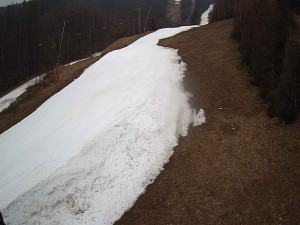 Ski areál SEVERKA v Dolní Lomné - Sjezdovka SEVERKA - 16.3.2026 v 08:50 Ski areál SEVERKA v Dolní Lomné - Sjezdovka SEVERKA - 16.3.2026 v 08:50