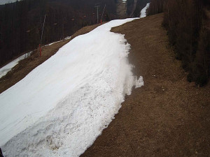 Ski areál SEVERKA v Dolní Lomné - Sjezdovka SEVERKA - 16.3.2026 v 09:35 Ski areál SEVERKA v Dolní Lomné - Sjezdovka SEVERKA - 16.3.2026 v 09:35