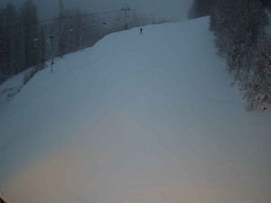 Ski areál SEVERKA v Dolní Lomné - Sjezdovka SEVERKA - 28.3.2026 v 05:25 Ski areál SEVERKA v Dolní Lomné - Sjezdovka SEVERKA - 28.3.2026 v 05:25