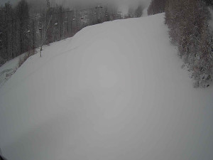 Ski areál SEVERKA v Dolní Lomné - Sjezdovka SEVERKA - 28.3.2026 v 06:05 Ski areál SEVERKA v Dolní Lomné - Sjezdovka SEVERKA - 28.3.2026 v 06:05