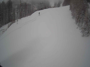 Ski areál SEVERKA v Dolní Lomné - Sjezdovka SEVERKA - 28.3.2026 v 07:35 Ski areál SEVERKA v Dolní Lomné - Sjezdovka SEVERKA - 28.3.2026 v 07:35