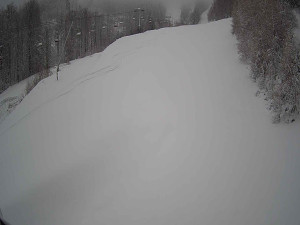 Ski areál SEVERKA v Dolní Lomné - Sjezdovka SEVERKA - 28.3.2026 v 08:15 Ski areál SEVERKA v Dolní Lomné - Sjezdovka SEVERKA - 28.3.2026 v 08:15