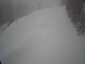 Ski areál SEVERKA v Dolní Lomné - Sjezdovka SEVERKA - 28.3.2026 v 17:50 Ski areál SEVERKA v Dolní Lomné - Sjezdovka SEVERKA - 28.3.2026 v 17:50