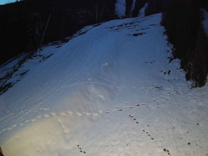 Ski areál SEVERKA v Dolní Lomné - Sjezdovka SEVERKA - 3.4.2026 v 05:45 Ski areál SEVERKA v Dolní Lomné - Sjezdovka SEVERKA - 3.4.2026 v 05:45