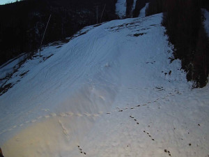 Ski areál SEVERKA v Dolní Lomné - Sjezdovka SEVERKA - 3.4.2026 v 05:50 Ski areál SEVERKA v Dolní Lomné - Sjezdovka SEVERKA - 3.4.2026 v 05:50