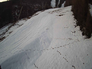 Ski areál SEVERKA v Dolní Lomné - Sjezdovka SEVERKA - 3.4.2026 v 06:15 Ski areál SEVERKA v Dolní Lomné - Sjezdovka SEVERKA - 3.4.2026 v 06:15