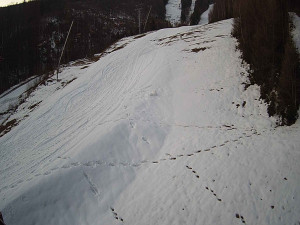 Ski areál SEVERKA v Dolní Lomné - Sjezdovka SEVERKA - 3.4.2026 v 06:20 Ski areál SEVERKA v Dolní Lomné - Sjezdovka SEVERKA - 3.4.2026 v 06:20