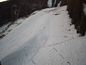 Ski areál SEVERKA v Dolní Lomné - Sjezdovka SEVERKA - 3.4.2026 v 06:30 Ski areál SEVERKA v Dolní Lomné - Sjezdovka SEVERKA - 3.4.2026 v 06:30