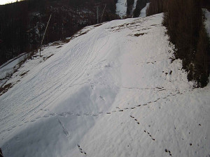 Ski areál SEVERKA v Dolní Lomné - Sjezdovka SEVERKA - 3.4.2026 v 07:05 Ski areál SEVERKA v Dolní Lomné - Sjezdovka SEVERKA - 3.4.2026 v 07:05