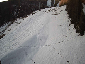 Ski areál SEVERKA v Dolní Lomné - Sjezdovka SEVERKA - 3.4.2026 v 07:35 Ski areál SEVERKA v Dolní Lomné - Sjezdovka SEVERKA - 3.4.2026 v 07:35