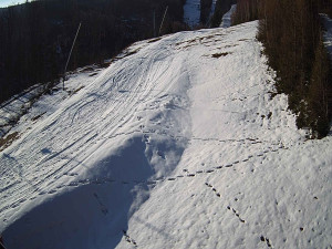 Ski areál SEVERKA v Dolní Lomné - Sjezdovka SEVERKA - 3.4.2026 v 08:25 Ski areál SEVERKA v Dolní Lomné - Sjezdovka SEVERKA - 3.4.2026 v 08:25