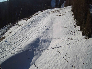 Ski areál SEVERKA v Dolní Lomné - Sjezdovka SEVERKA - 3.4.2026 v 08:50 Ski areál SEVERKA v Dolní Lomné - Sjezdovka SEVERKA - 3.4.2026 v 08:50