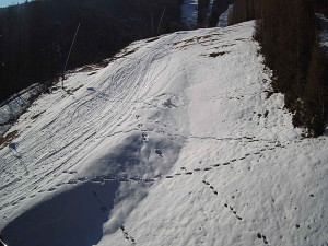 Ski areál SEVERKA v Dolní Lomné - Sjezdovka SEVERKA - 3.4.2026 v 09:05 Ski areál SEVERKA v Dolní Lomné - Sjezdovka SEVERKA - 3.4.2026 v 09:05