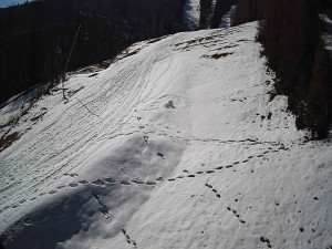 Ski areál SEVERKA v Dolní Lomné - Sjezdovka SEVERKA - 3.4.2026 v 10:15 Ski areál SEVERKA v Dolní Lomné - Sjezdovka SEVERKA - 3.4.2026 v 10:15